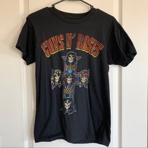 Small Guns N’ Roses Band Graphic Tee